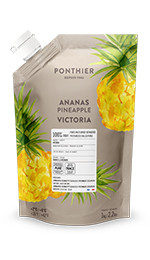 Chilled fruit purees 1kgVictoria Pineapple 100% ponthier