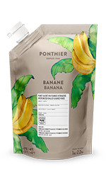 Chilled fruit purees 1kgBanana ponthier