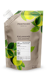 Chilled fruit purees 1kgCalamondin Kalamansi 100% ponthier