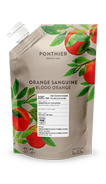 Chilled fruit purees 1kgPGI Sicilian Blood Orange 100% ponthier