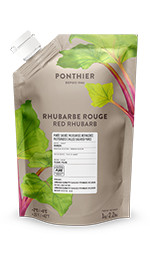 Chilled fruit purees 1kgFrambosa Red Rhubarb ponthier