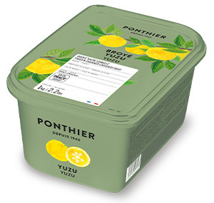 Purées de fruit surgelées 1kg Yuzu (Broyé) ponthier