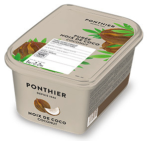 Gefrorene Fruchtpürees 1kg Kokosnuss ponthier