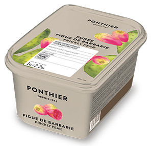 Gefrorene Fruchtpürees 1kg Kaktusfeige ponthier