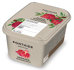 Gefrorene Fruchtpürees 1kg Granatapfel ponthier