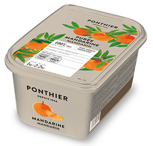 Gefrorene Fruchtpürees 1kg Mandarine 100% ponthier