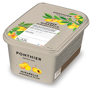 Gefrorene Fruchtpürees 1kg Mirabelle aus Lothringen (g.g.A) ponthier