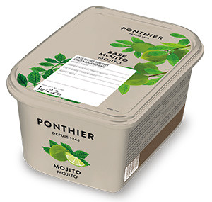 Gefrorene Fruchtpürees 1kg Mojito (Basis) ponthier