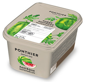 Gefrorene Fruchtpürees 1kg Wassermelone 100% ponthier